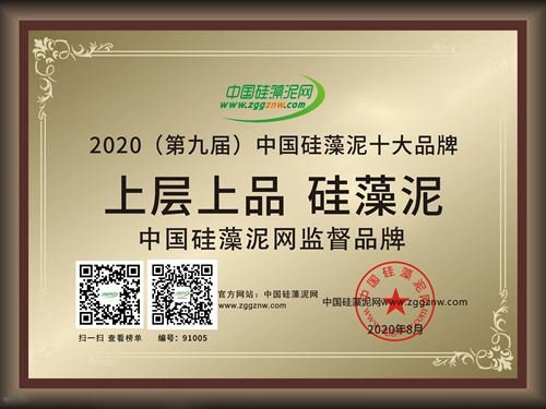 pg电子娱乐平台【十大品牌】热烈祝贺上层上品上榜2020第九届中国硅藻泥十大品牌